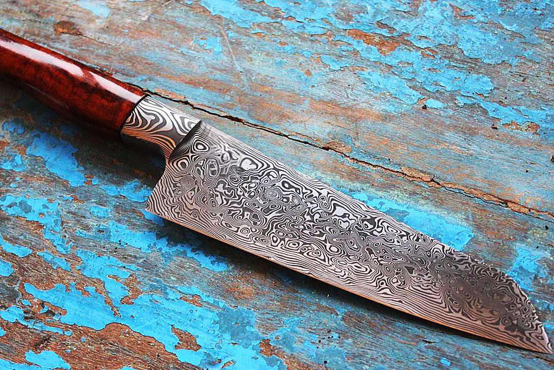 Damascus steel sample 2